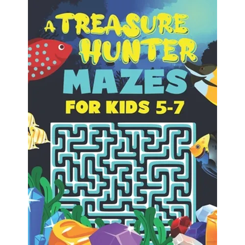 Mazes for Kids Ages 5 6 7: 2in1 A Labyrinth Activity Book For Children 5 6 7 Years Old And A Story To Read. A Variety of Fun Puzzle Mazes to Enga - Paperback
