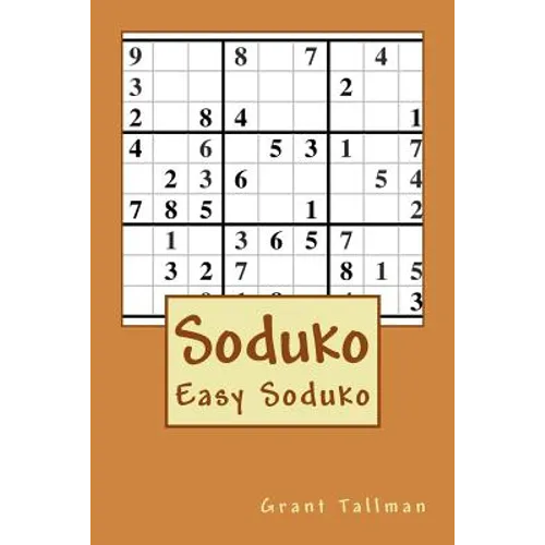 Soduko: Easy Soduko - Paperback