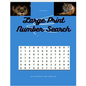 Large Print Number Search: Number Search Keep Brain Healthy Activity - Paperback