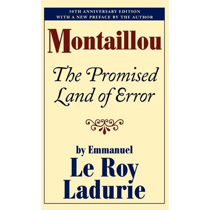 Montaillou: The Promised Land of Error - Hardcover