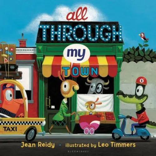 All Through My Town - Board Book