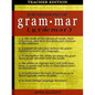 Foundations of Grammar: Teacher's Guide - Paperback