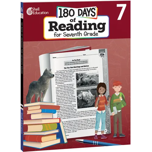 180 Days(tm) Reading for Seventh Grade: Practice, Assess, Diagnose - Paperback