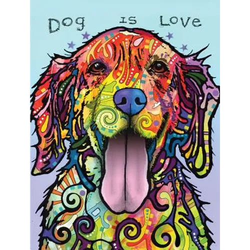 Dean Russo Dog Is Love Journal: Lined Journal - Hardcover