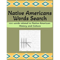 Native Americans Words Search: 100 Words Related to Native American History and Culture - Paperback