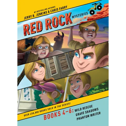 Red Rock Mysteries 3-Pack Books 4-6: Wild Rescue / Grave Shadows / Phantom Writer - Paperback