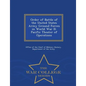 Order of Battle of the United States Army Ground Forces in World War II: Pacific Theater of Operations - War College Series - Paperback