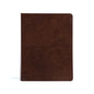 CSB Pastor's Bible, Verse-By-Verse Edition, Brown Bonded Leather - Bonded Leather