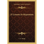 25 Lessons In Hypnotism - Paperback