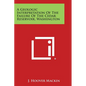 A Geologic Interpretation of the Failure of the Cedar Reservoir, Washington - Paperback