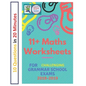11+ Plus Maths Worksheets for Challenging Grammar School Exams 2018/2019: Ten questions in twenty minutes. - Paperback