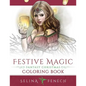 Festive Magic - Fantasy Christmas Coloring Book - Paperback