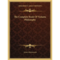 The Complete Book Of Vedanta Philosophy - Hardcover