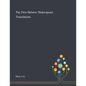 The First Hebrew Shakespeare Translations - Paperback