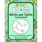 Science Creations A to Z Herbs and Spices Coloring Book - Paperback
