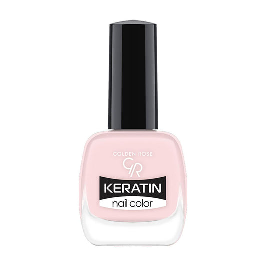 Golden Rose Keratin Nail Polish: Long Lasting, Glossy Nail Color for Strong & Healthy Nails - Shade 05