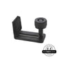 Wall Mounted Felt-Lined Large Barn Door Roller Floor Guide