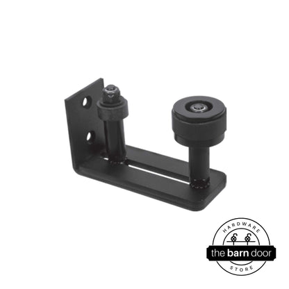 Wall Mounted Large & Small Wheel Barn Door Roller Floor Guide