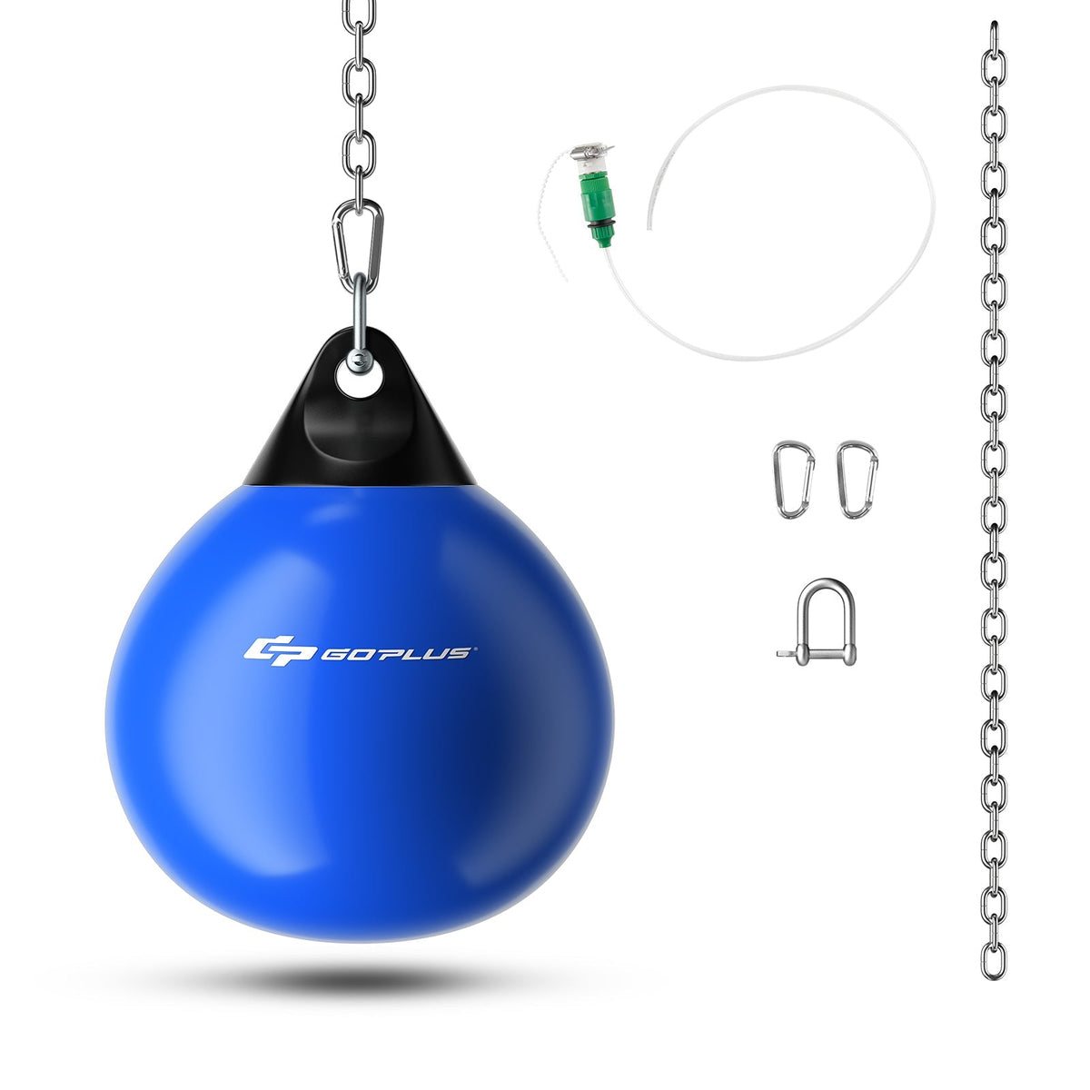 21 Inch Water Punching Bag with Adjustable Metal Chain