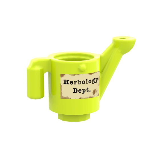 Watering Can, Herbology Dept. - Minifig Scale - Custom Printed - Made Using LEGO® Parts