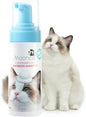 Waterless Cat Shampoo Foam & Brush Kit No Rinse Hypoallergenic 5oz