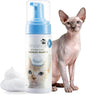 Waterless Cat Shampoo Foam & Brush Kit No Rinse Hypoallergenic 5oz
