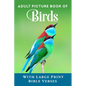 Adult Picture Book of Birds: With Large Print Bible Verses - Paperback