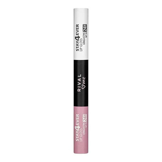 Rival Loves Me Stay4ever Lip Gloss No:6 Shiny Rose - Long-Lasting Shine & Hydration