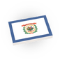 West Virginia State Flag - Custom Printed 2x3 Tile - Made Using LEGO® Parts