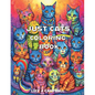 Just Cats Coloring Book - Paperback