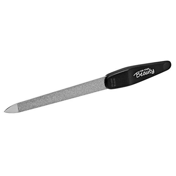 For Your Beauty Sapphire Nail File - 5.12 inches, Professional Nail Care Tool for Shaping & Smoothing