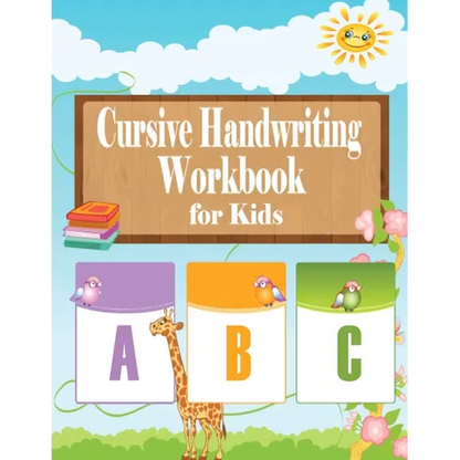 Cursive Handwriting Workbook for kids: Cursive Handwriting Workbook for Beginners, Cursive letter tracing book. Cursive writing practice book to learn - Paperback
