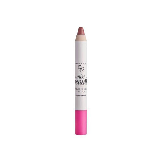 Golden Rose Miss Beauty: Pinky Nude Velvety Matte Lipstick - Long Lasting, Non-Drying Formula for a Comfortable, Modern Look