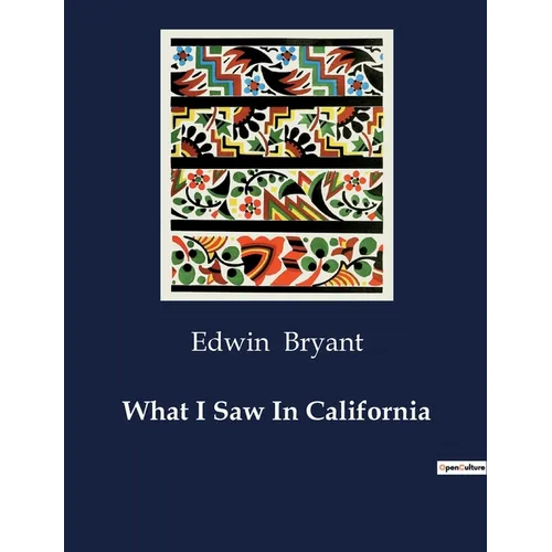 What I Saw In California - Paperback