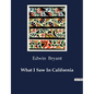 What I Saw In California - Paperback