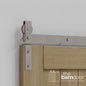 J-Strap Heavy Duty Bifold Barn Door Hardware Kit | 2 Door Kit