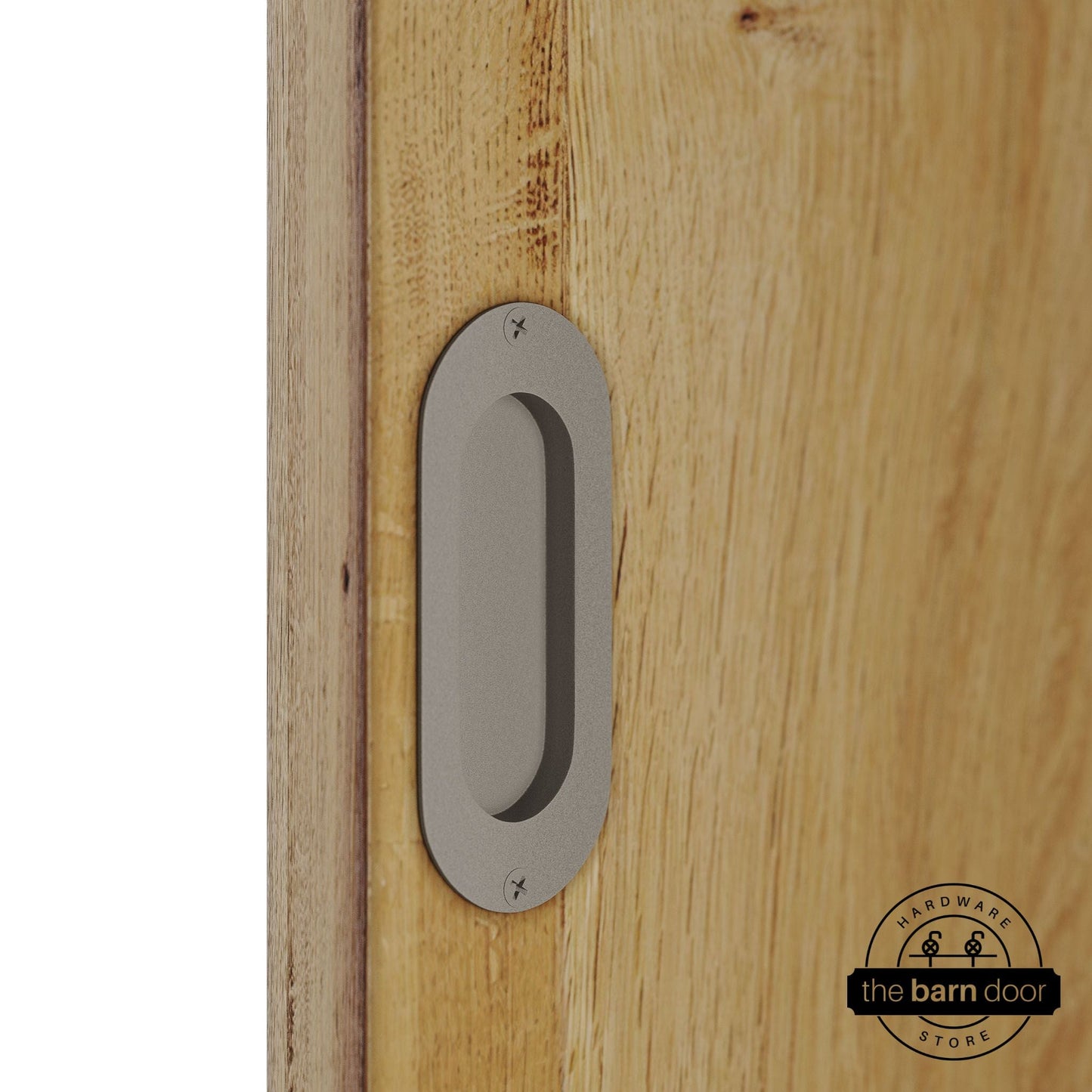 Barn Door Full Radius Flush Pull