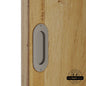 Barn Door Full Radius Flush Pull
