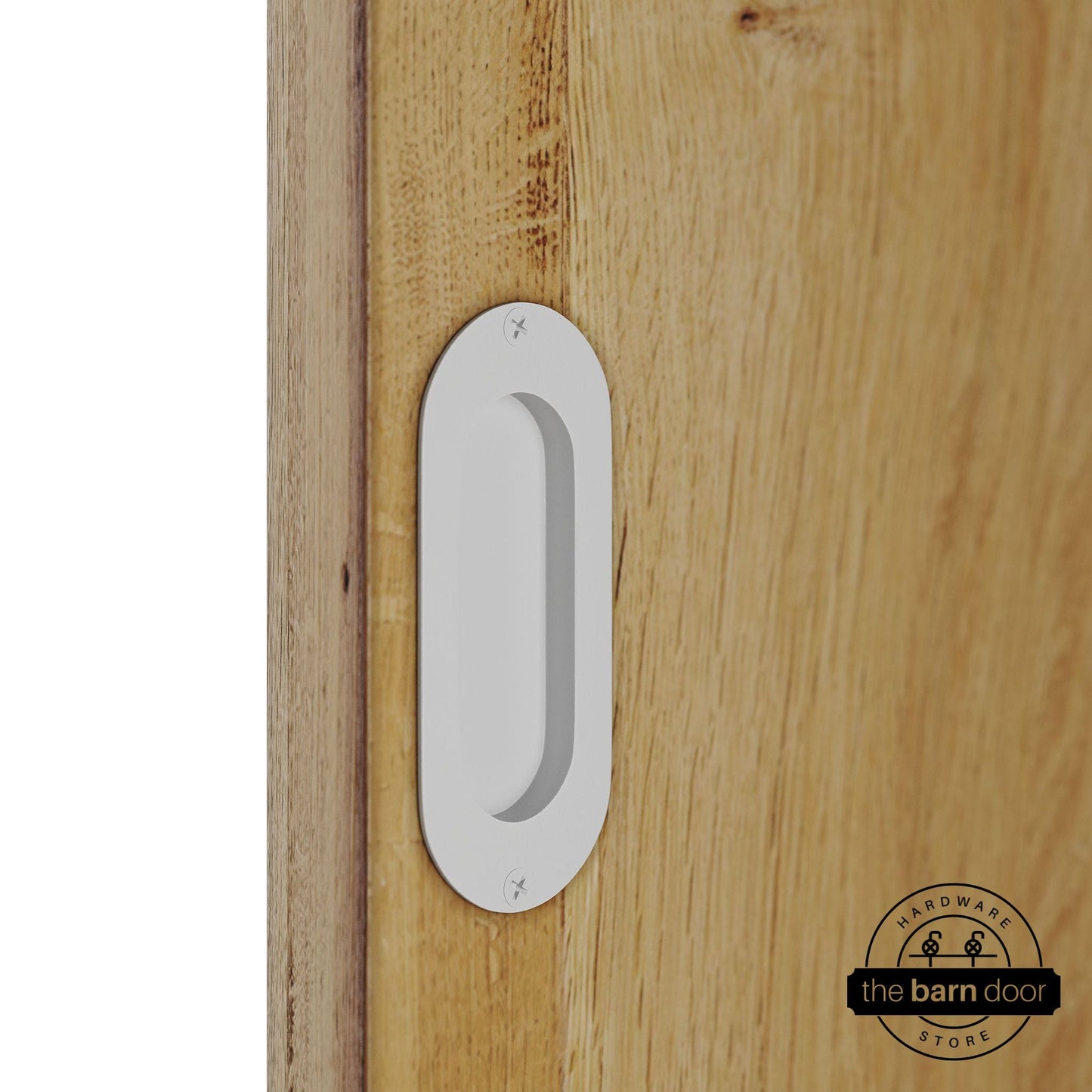 Barn Door Full Radius Flush Pull