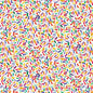 White Mingle Confetti Cotton 44"/45" Fabric Per Yard