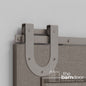 Horseshoe Heavy Duty Sliding Barn Door Hardware Kit