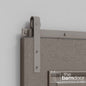 J Strap Heavy Duty Sliding Barn Door Hardware Kit