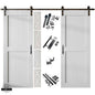 Classic Double Barn Door Kit | Black Hardware