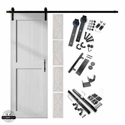 Classic Single Barn Door Kit | Black Hardware