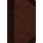 ESV Personal Reference Bible (Trutone, Brown/Walnut, Portfolio Design) - Imitation Leather