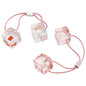 Cutie Cubes Acrylic Hair Bobbles - Stylish Hair Ties for All Hair Types - Secure Hold, Versatile Styling - Spring Hair Accessories