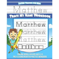 Letter Tracing for Kids Matthew Trace my Name Workbook: Tracing Books for Kids ages 3 - 5 Pre-K & Kindergarten Practice Workbook - Paperback