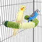 Plush Bird Perch Stand Cozy Parrot Cage Perch 8.7x7.1in