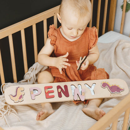 Girl Dinosaur Name Puzzle