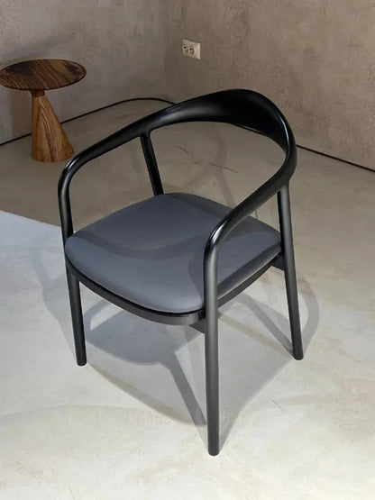 Luxury Solid Wood Chair Made Of Walnut C-2
